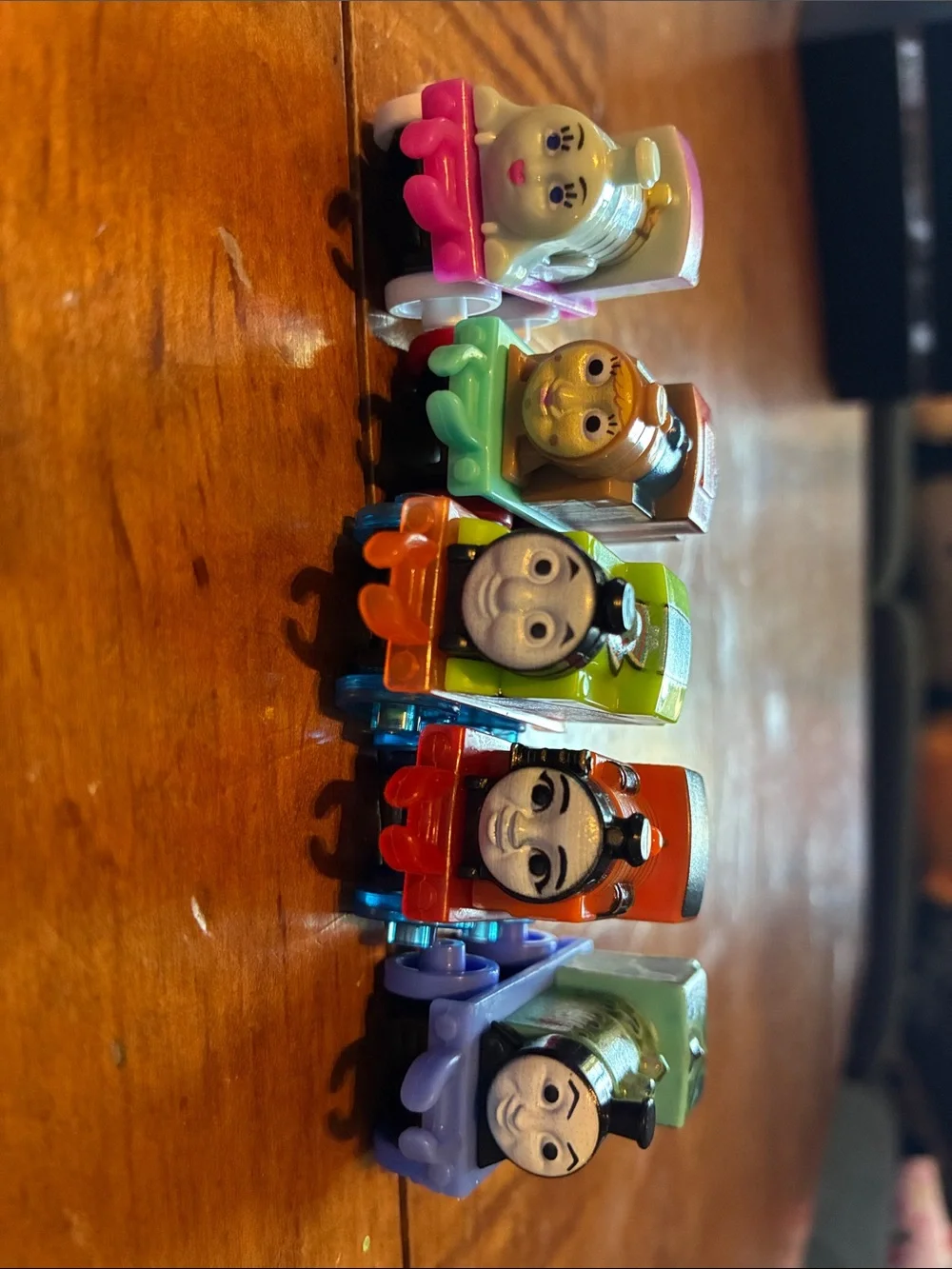 Thomas & Friends Mini Character Trains in Red, Green, Blue, Purple & Pink
